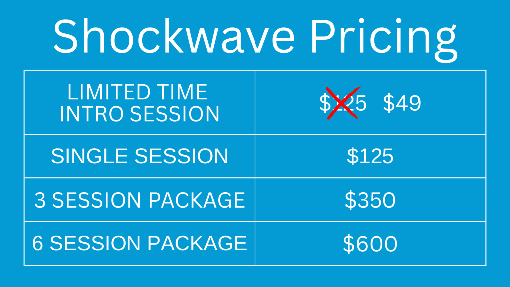 SHOCKWAVE PRICING